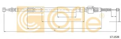 Трос, стояночная тормозная система COFLE купить