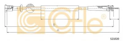 Тросик спидометра COFLE купить