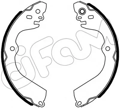 Комплект тормозных колодок CIFAM купить