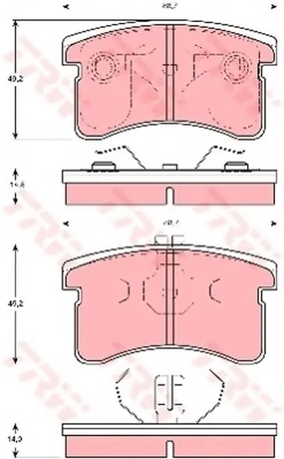 Комплект тормозных колодок, дисковый тормоз Dr!ve+ купить