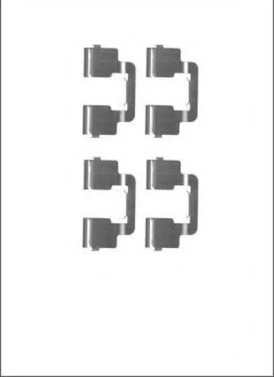 Комплектующие, колодки дискового тормоза MOTAQUIP купить