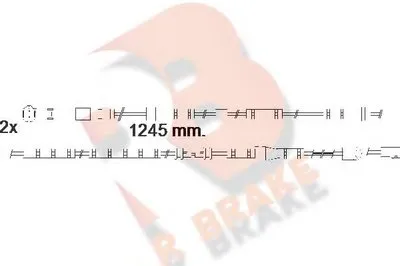 Сигнализатор, износ тормозных колодок R BRAKE купить