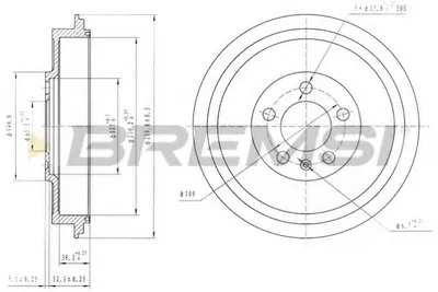 Тормозной барабан BREMSI купить