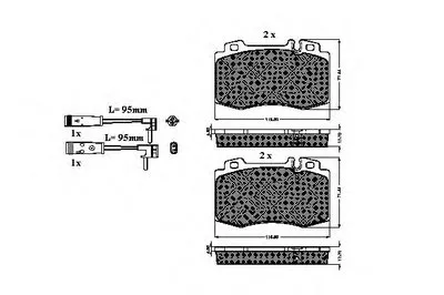 Комплект тормозных колодок, дисковый тормоз SPIDAN купить