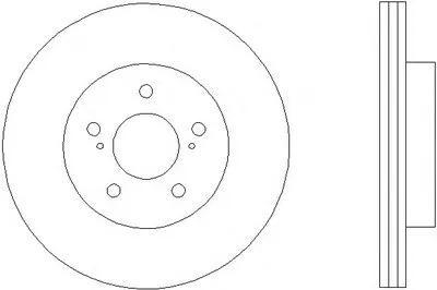 Тормозной диск PRO HELLA купить
