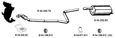 Система выпуска ОГ EBERSPÄCHER купить