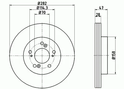 Тормозной диск MINTEX купить