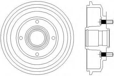 Тормозной барабан TEXTAR купить