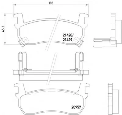 Комплект тормозных колодок, дисковый тормоз HELLA PAGID купить
