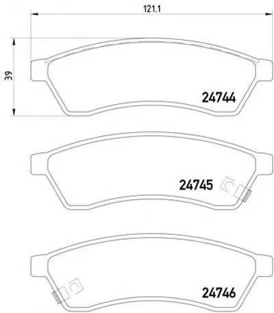 Комплект тормозных колодок, дисковый тормоз HELLA PAGID купить