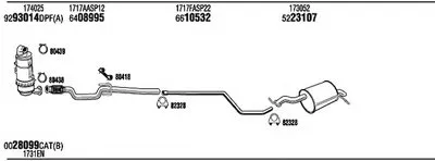 Система выпуска ОГ WALKER купить