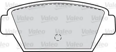 Комплект тормозных колодок, дисковый тормоз VALEO купить