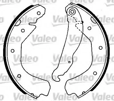 Комплект тормозных колодок VALEO купить