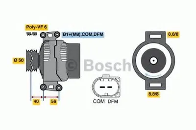Генератор BOSCH купить