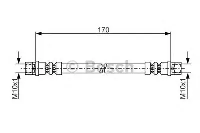 Тормозной шланг BOSCH купить