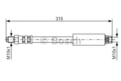 Тормозной шланг BOSCH купить
