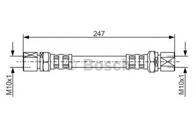 Тормозной шланг BOSCH купить