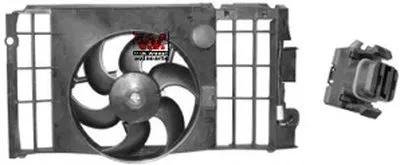 Вентилятор, охлаждение двигателя VAN WEZEL купить