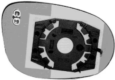 Зеркальное стекло, наружное зеркало VAN WEZEL купить