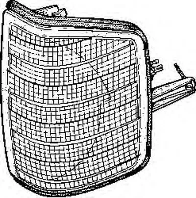 Фонарь указателя поворота VAN WEZEL купить