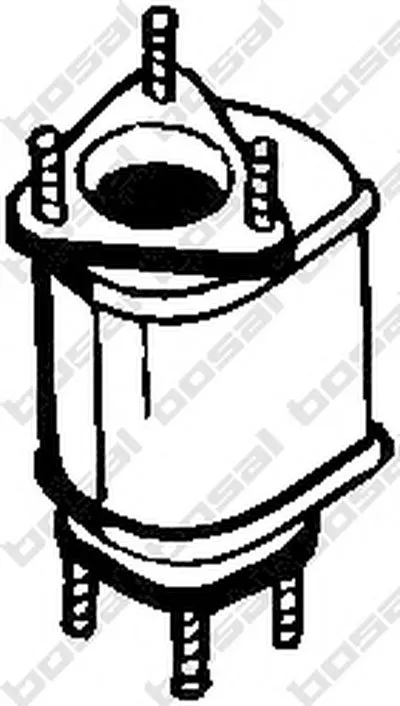 Катализатор для переоборудования BOSAL купить