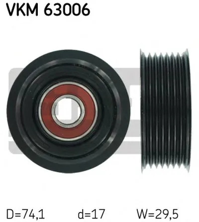 Паразитный / ведущий ролик, поликлиновой ремень SKF купить