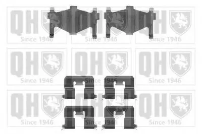 Комплектующие, колодки дискового тормоза QUINTON HAZELL купить