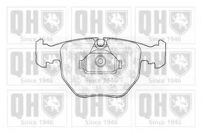 Комплект тормозных колодок, дисковый тормоз QUINTON HAZELL купить