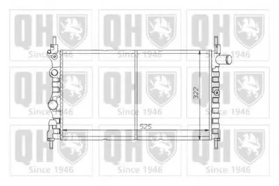 Радиатор, охлаждение двигателя QUINTON HAZELL купить
