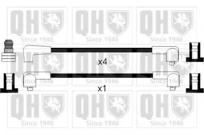Комплект проводов зажигания CI QUINTON HAZELL купить