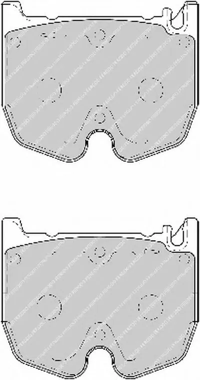 Комплект тормозных колодок, дисковый тормоз PREMIER FERODO купить