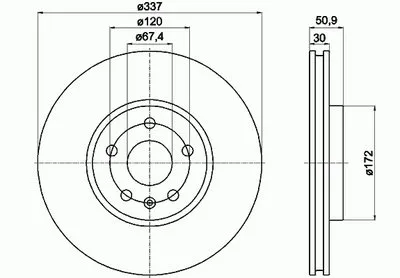 Тормозной диск MINTEX купить