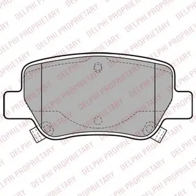 Комплект тормозных колодок, дисковый тормоз DELPHI купить