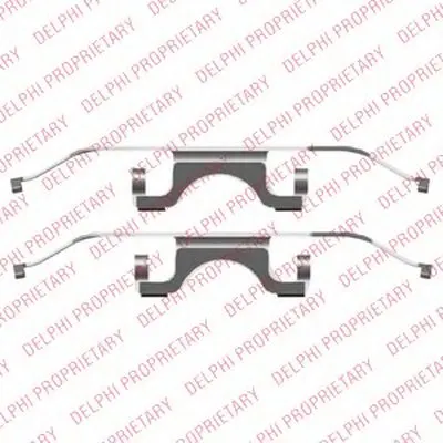 Комплектующие, колодки дискового тормоза DELPHI купить