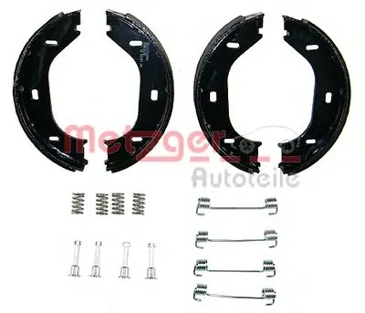 Комплект тормозных колодок, стояночная тормозная система METZGER купить