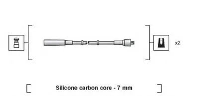 Комплект проводов зажигания MAGNETI MARELLI купить