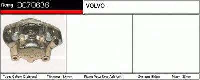 Тормозной суппорт Remanufactured REMY (Multiline) DELCO REMY купить