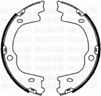 Комплект тормозных колодок, стояночная тормозная система METELLI купить