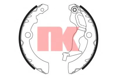 Комплект тормозных колодок NK купить