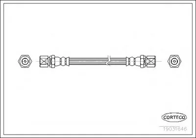 Тормозной шланг CORTECO купить