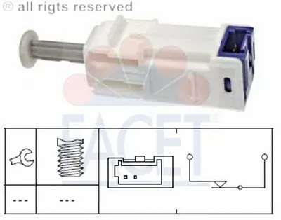Выключатель, привод сцепления (Tempomat) FACET купить