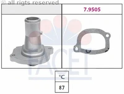 Термостат, охлаждающая жидкость FACET купить