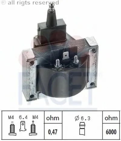 Катушка зажигания FACET купить