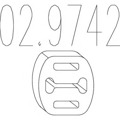 Буфер, глушитель MTS купить