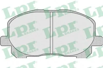 Комплект тормозных колодок, дисковый тормоз LPR купить