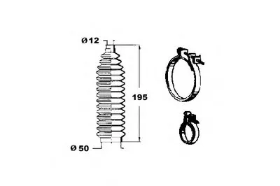 Комплект пылника, рулевое управление OCAP купить