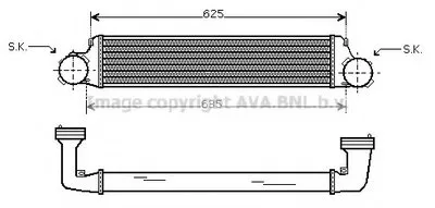 Интеркулер AVA QUALITY COOLING купить