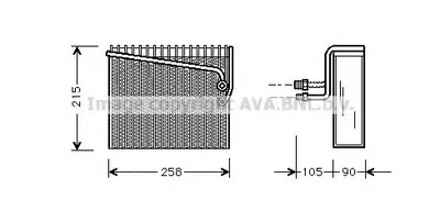 Испаритель, кондиционер AVA QUALITY COOLING купить