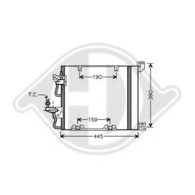 Конденсатор, кондиционер DIEDERICHS купить