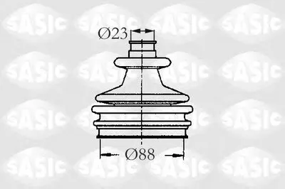 Комплект пылника, приводной вал SASIC купить